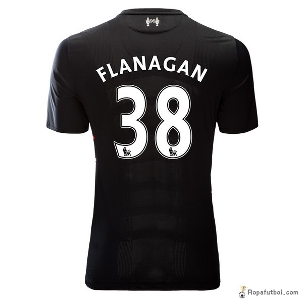Camiseta Liverpool Replica Segunda Ropa Flanagan 2016/17 Negro